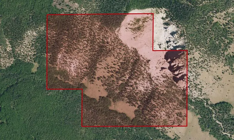 Crystal Bed Geological Area