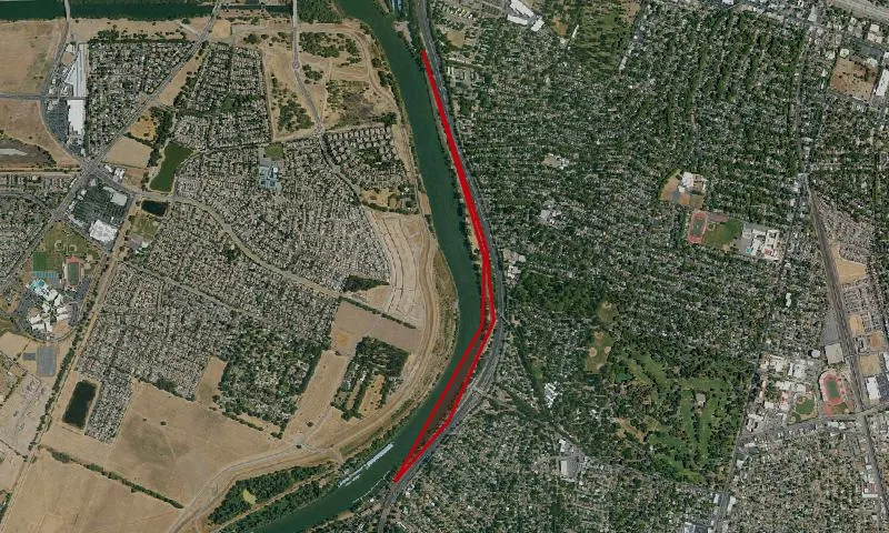 Sacramento River Parkway Land Park Area