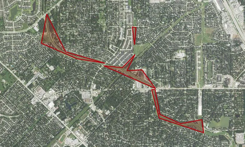 Faulkey Gully Hike & Bike Trail and Chriswood Retention Pond