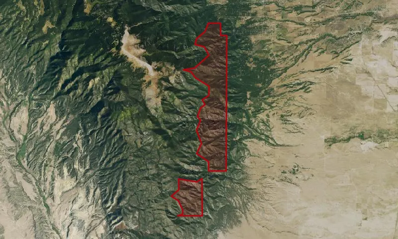 Greenhorn Mountain: Graneros Creek To Section 10 Roadless Area