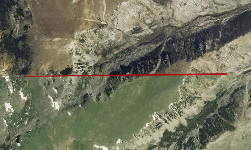 Line Creek Plateau Roadless Area