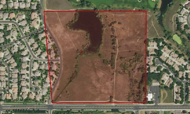 Vogel Pond, north of 112th, east of Federal