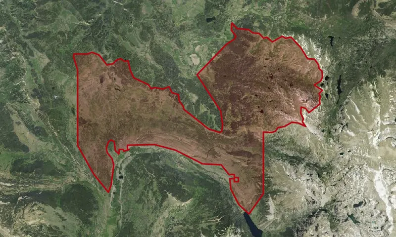 Mosquito Lake - Seven Lakes Roadless Area