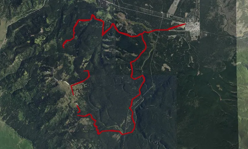 Two Top Snowmobile National Recreation Trail