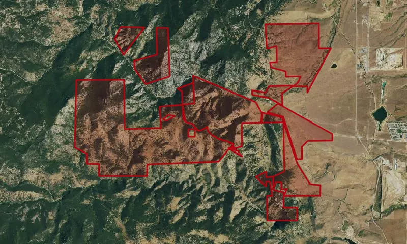 Coal Creek Canyon Study Area