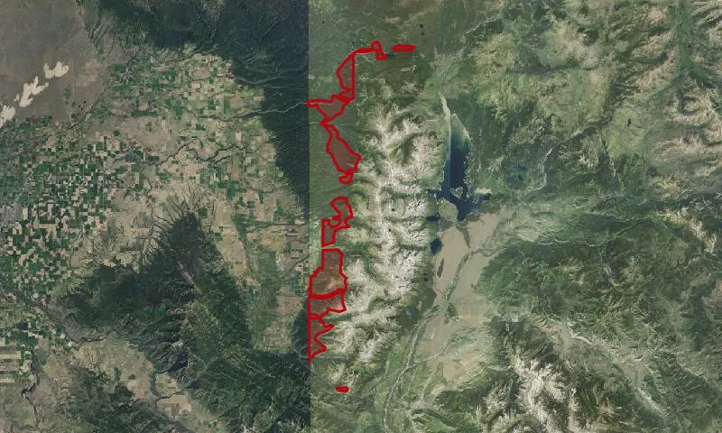 West Slope Tetons Roadless Area