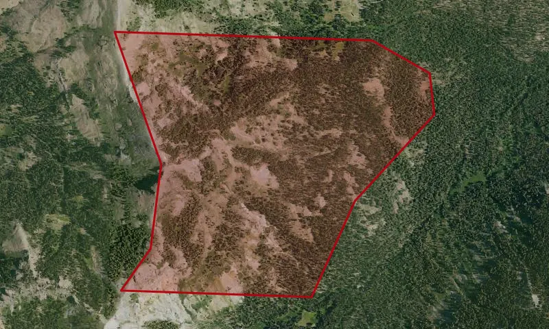 Granite Chief N Roadless Area