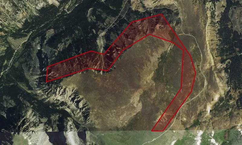 Proposed Line Creek Prna Roadless Area