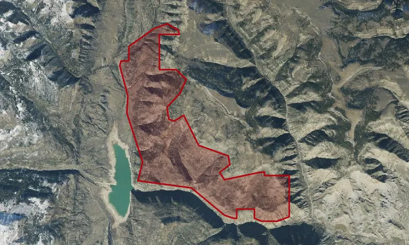 Straight Canyon Roadless Area