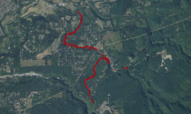 Foothills Trail- Cascade Junction To Carbonado