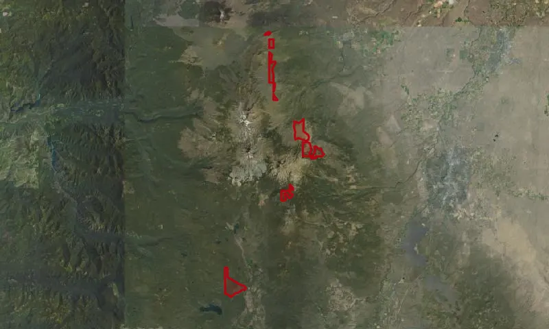 Three Sisters Roadless Area