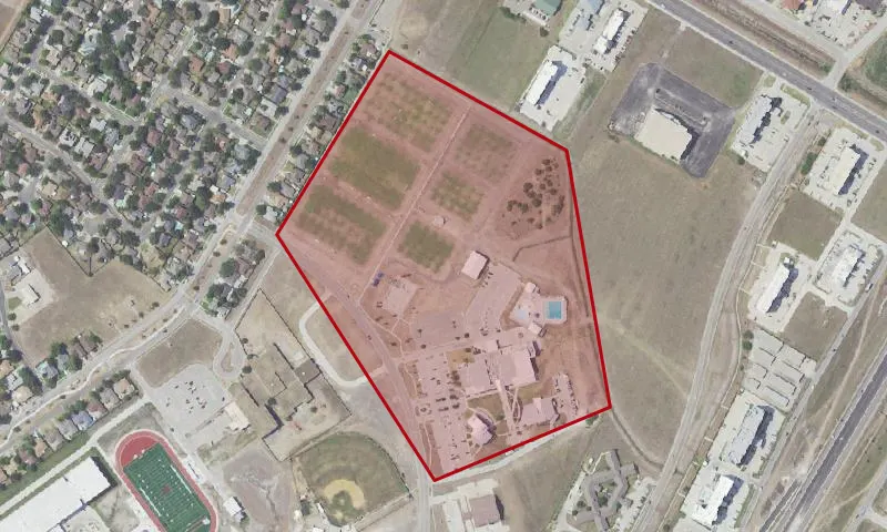 Community Center and Soccer Complex Park Area