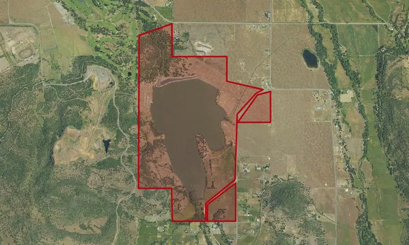 Agate Lake And Dam